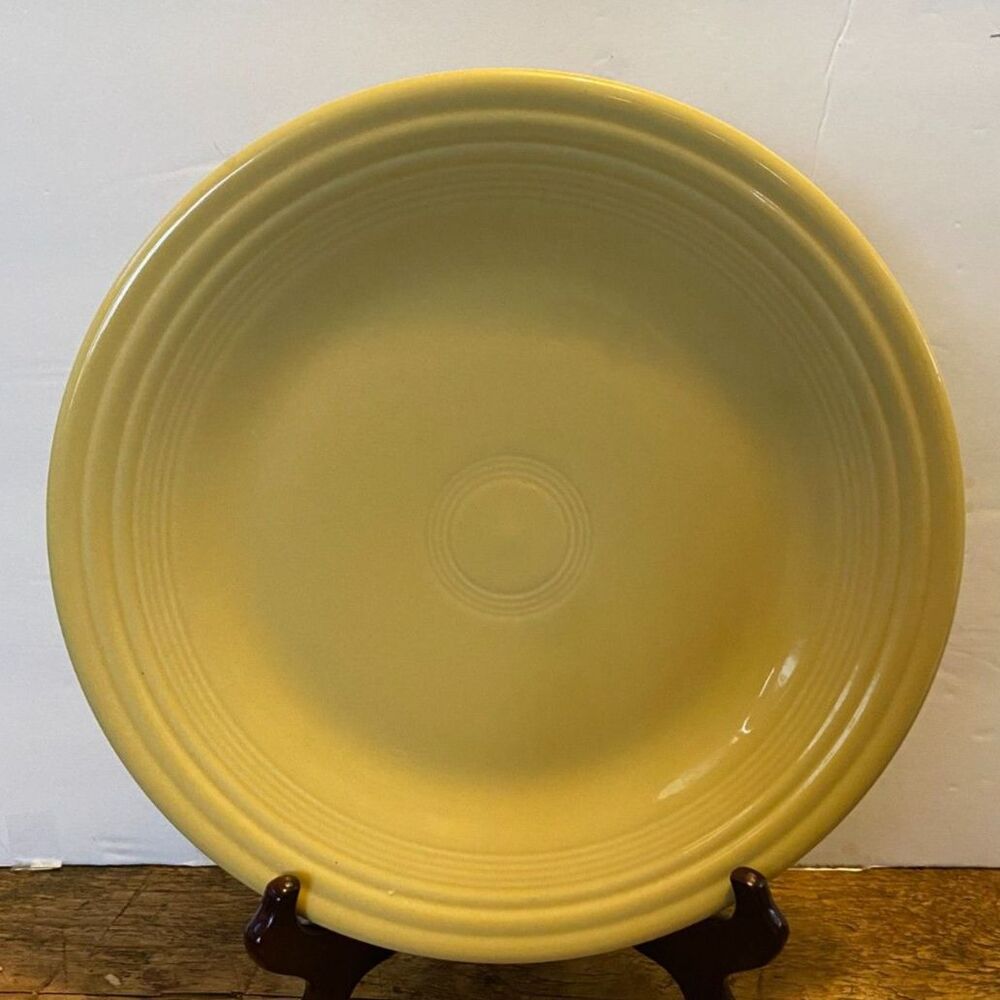 Fiestaware Sunflower 10 ½” Classic Rim Dinner Plate